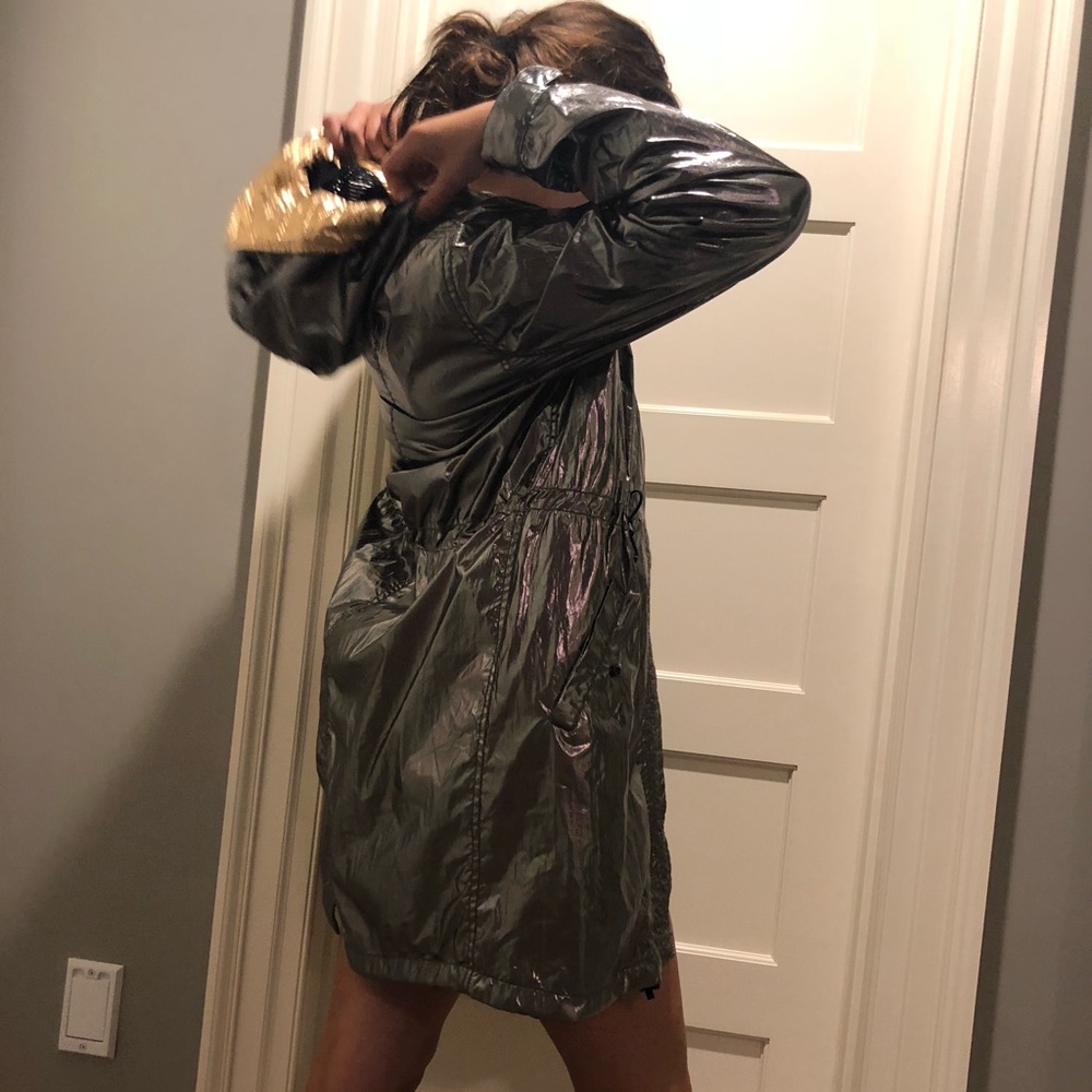 Scotch & Soda Metallic Trench Coat